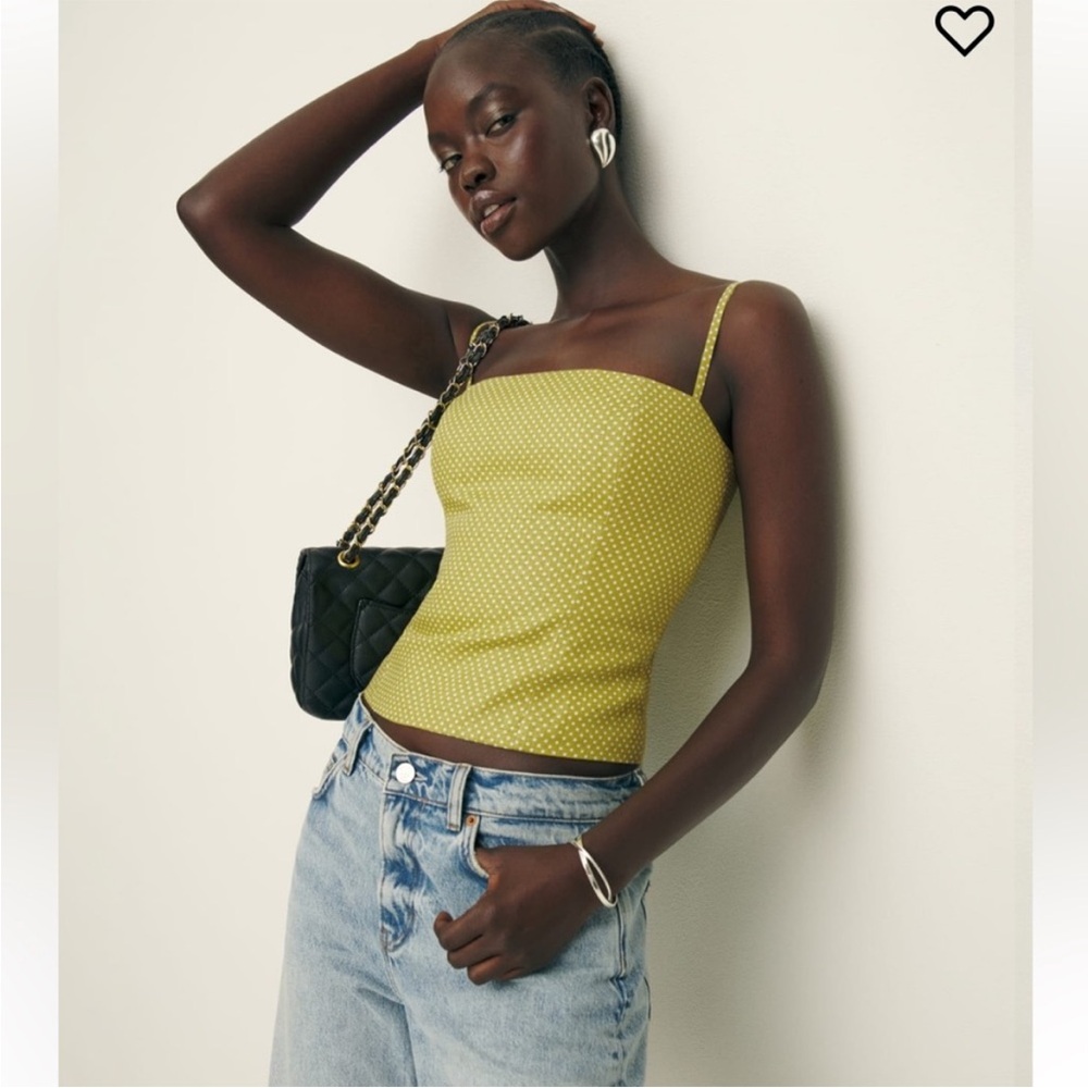 Reformation Overland Linen Top